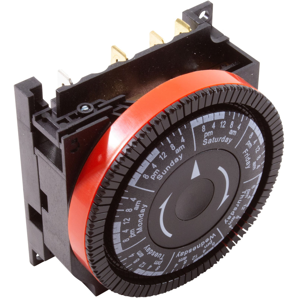 Timer, Diehl, SPST, Panel Mount, 230v, 20A, 7day : TA4066