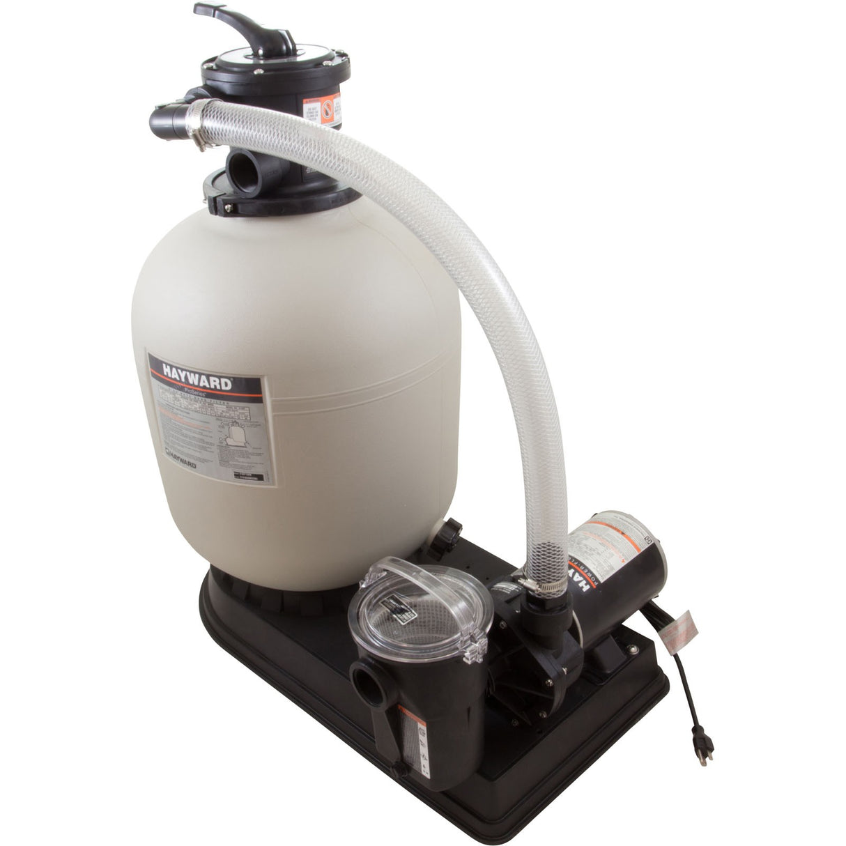 1 Hp Sand Filter Syst W/Top Mt Vlv & 1-1/2 Hoses : S180T1580S
