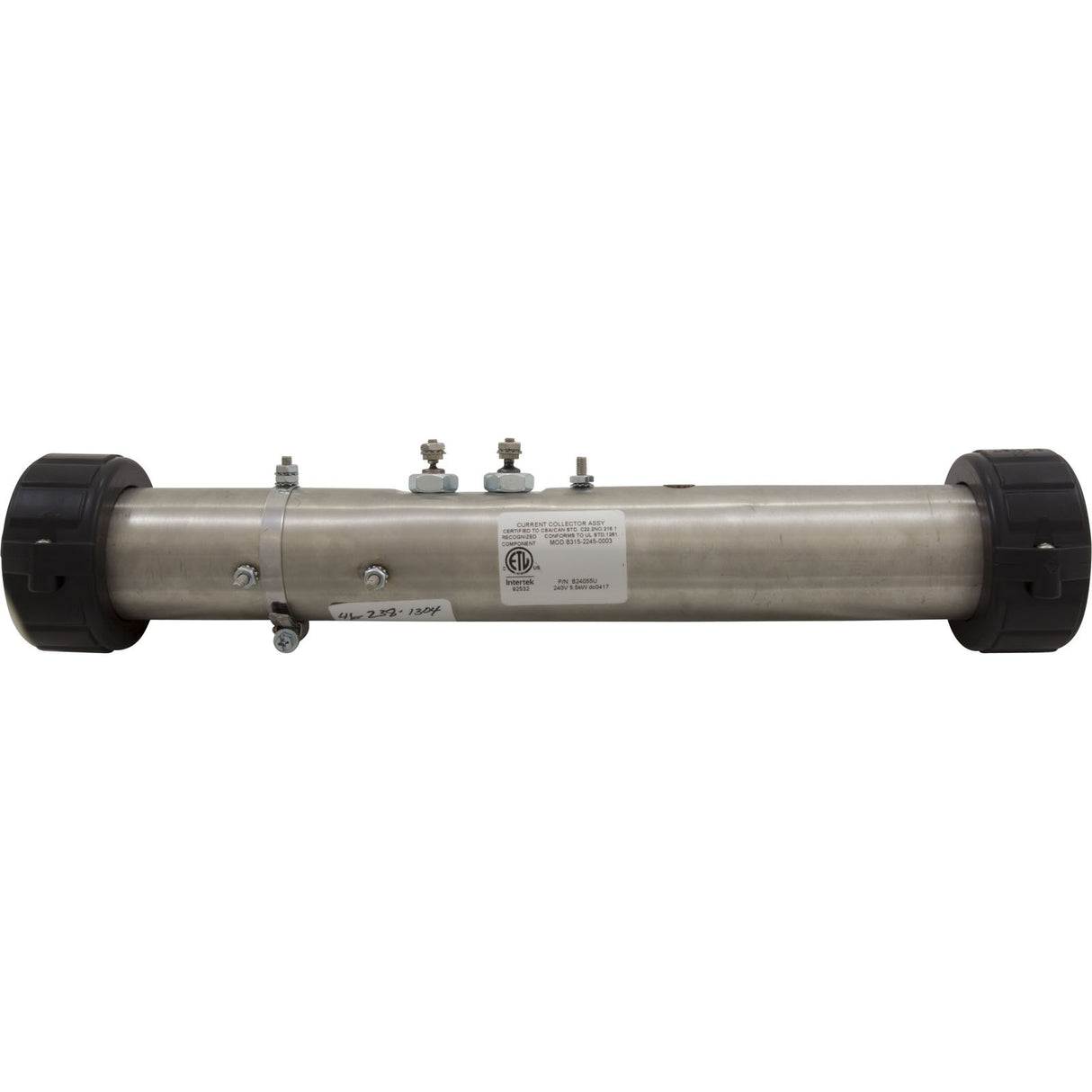 Heater, FloThru, Morgan Repl, 15" x 2", 230v, 5.5kW, Gen 2 : B24055U