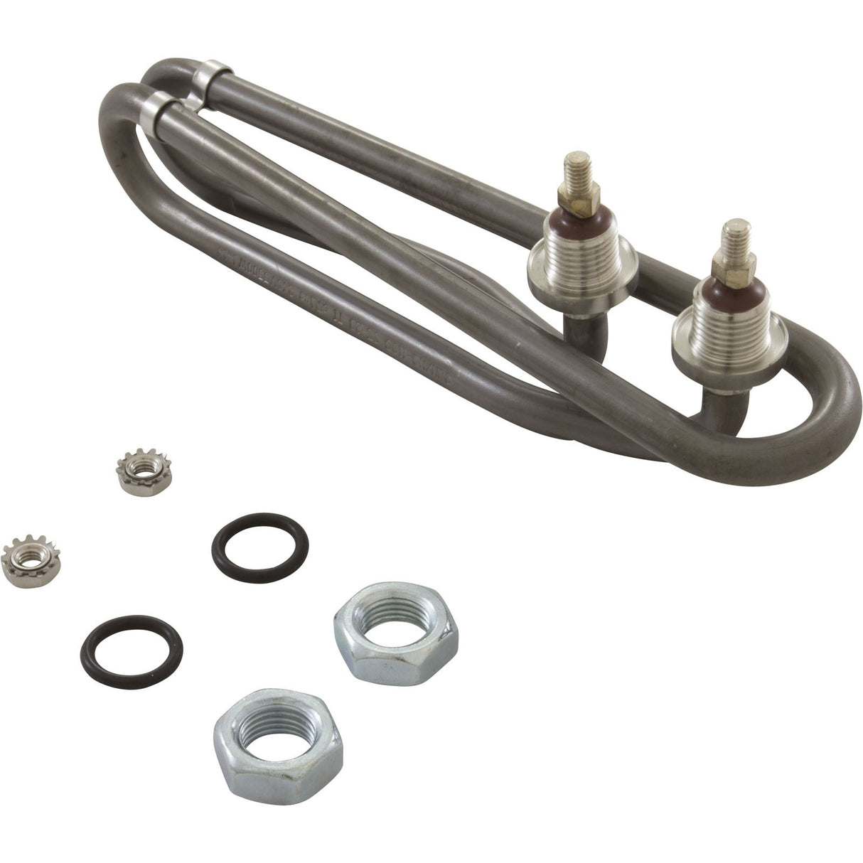 Flow Thru Element, 5.5kW, Hydro-Quip 8000, 7", 230v, Titanium : 12-0110G-K