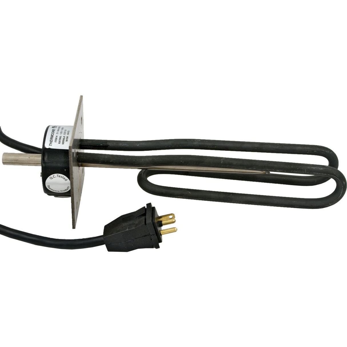 Flange Element, 4" x 4", 1.5kW, Watkins, 11", 115v w/Gaskets : 12-1464-BC-K