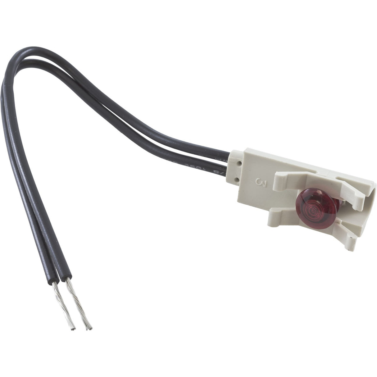 Indicator Light, 230v, 1/4 Hole Size, Red :