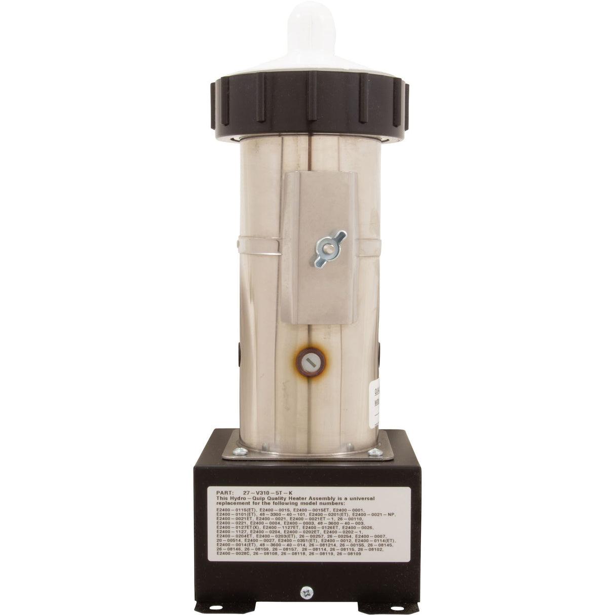 Heater, Vertical Lo-Flo Repl, HQ Universal Rite-Fit, 4.0kW : 27-V310-5T-K