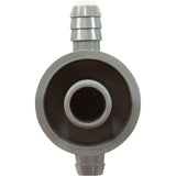 Jet Body, Jacuzzi PowerPro BX, a3/8"b, w3/8"b, w/Check Valve : 6541-232