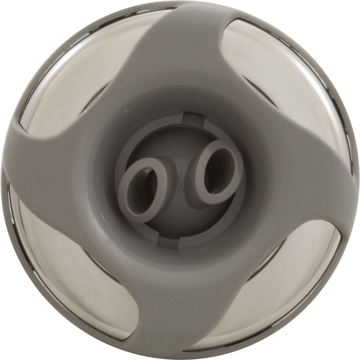 Jet Intl, WW Mini Storm, Swirl, 3-3/16"fd, Twin Roto, SS/Gry, Thd : 229-8457S