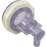 Jet Body, WW Power Storm, 3-3/4"hs, a3/8"b, w3/4"b, Thd, Clear : 228-0048