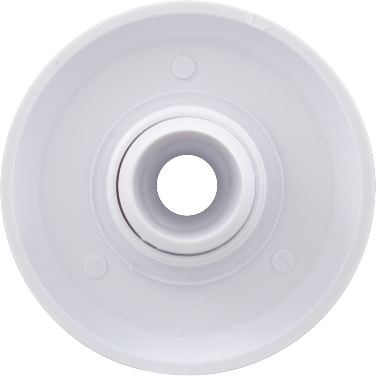 Escutcheon, BWG/GG Mini Jet, w/Dir Eyeball, Smth, White : 23320-WH