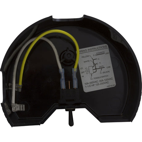 End Cover, Carvin CLR Pump, w/ Toggle Switch : 32015208R - Carvin -  - All Pool Parts