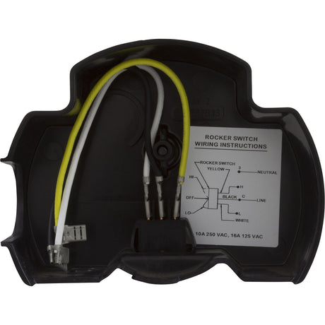Rocker Switch Cover Assy, US Motor/Nidec, 2 - Spd Low - Off - Hi : X2975862300000L - Nidec Motor Corp/US Motors -  - All Pool Parts