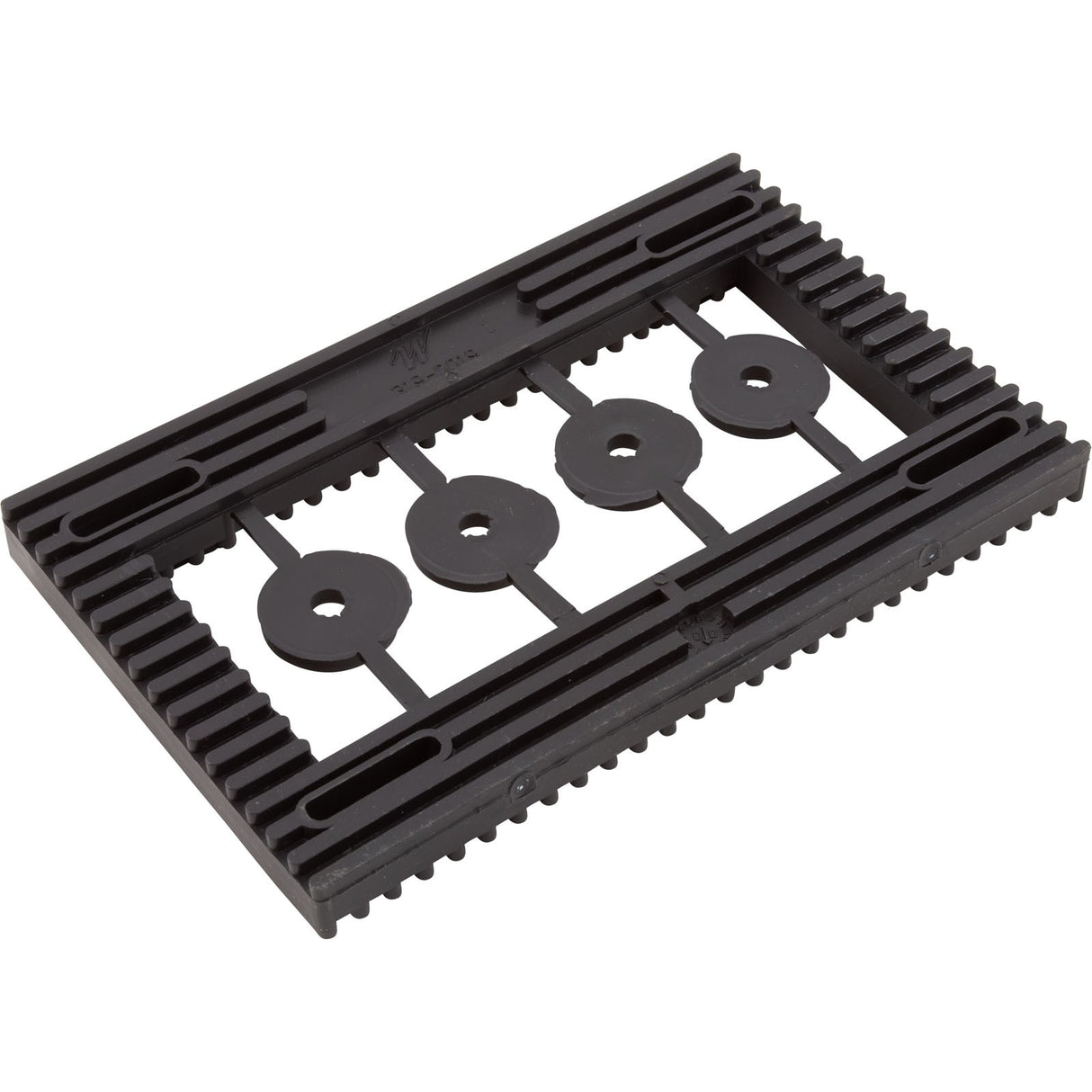 Motor Base, Waterway, Self Aligning, 48 Frame, Rubber : 319 - 0019 - Waterway Plastics - 806105065162 - All Pool Parts