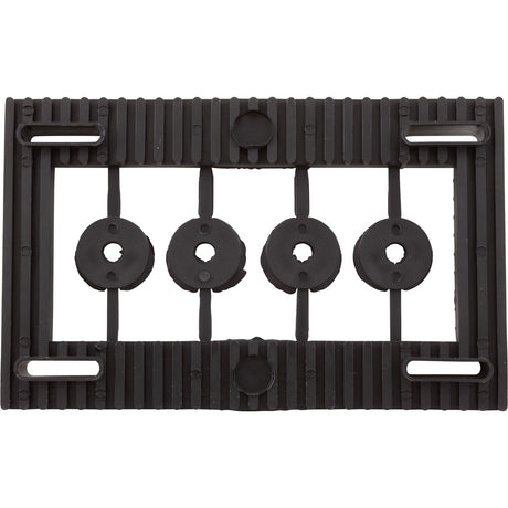 Motor Base, Waterway, Self Aligning, 48 Frame, Rubber : 319 - 0019 - Waterway Plastics - 806105065162 - All Pool Parts