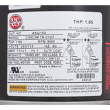 Motor, Nidec/US Motor, 1.0hp, 115/230v, 48Yfr, SQFL : ASQ165 - Nidec Motor Corp/US Motors -  - All Pool Parts