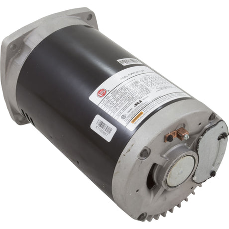 Motor, Nidec/USMtr, 2.0hp, 208 - 230/460v, 1 - Spd, 56Yfr, SQFL, Full : EH637 - Nidec Motor Corp/US Motors -  - All Pool Parts
