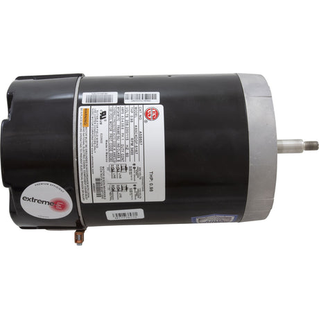 Motor, Nidec/USMtr, 0.5hp, 115/230v, 1Spd, 56Jfr, CFace, Thd, Full : ASB657 - Nidec Motor Corp/US Motors - 788379862527 - All Pool Parts