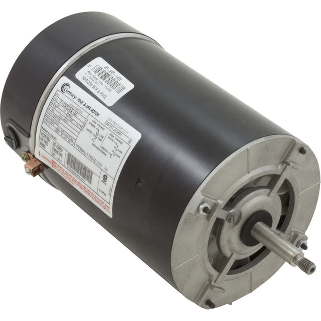 Motor, Century, 0.75thp, 115v/230v, 1 - Spd, 48fr : 0819300300 - AO Smith/Century/Regal Beloit -  - All Pool Parts