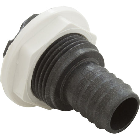 Bulkhead Fitting, Waterway, 3/4"b, Swirl, Dark Gray : 212 - 1839G - DSG - Waterway - 806105536686 - All Pool Parts