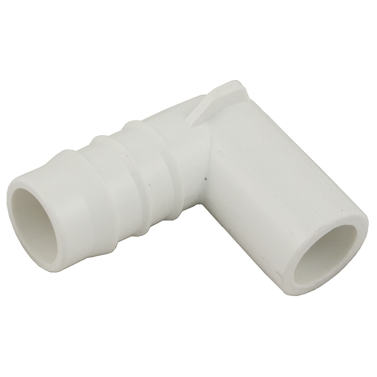 Adapter, 1/2" Spigot x 3/4" Barb, 90 : 411 - 3500 - Waterway Plastics - 806105083265 - All Pool Parts
