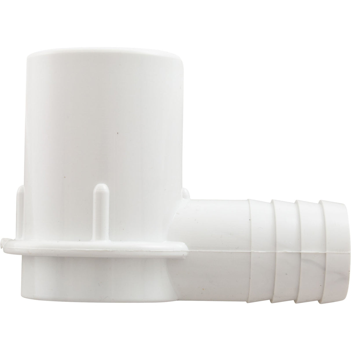 Adapter, 1" Spigot x 3/4" Barb, 90 : 411 - 3490 - Waterway Plastics - 806105083258 - All Pool Parts