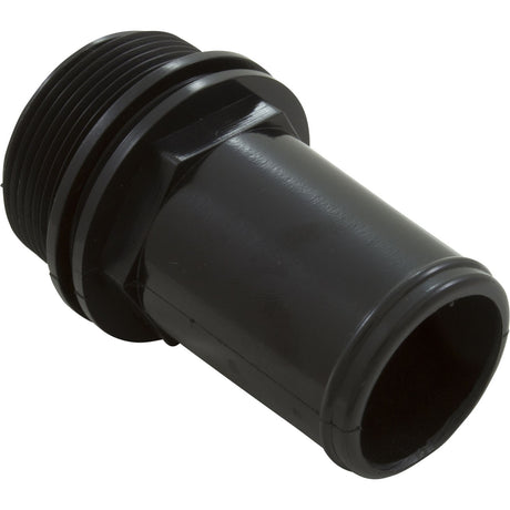 Hose Adapter, WW, 1 - 1/2"mpt x 1 - 1/2"hose, Male Smooth, Blk : 417 - 6141 - Waterway Plastics - 806105086143 - All Pool Parts