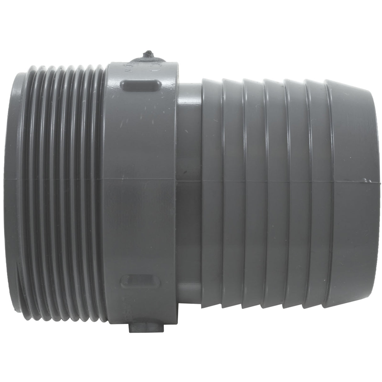Barb Adapter, Lasco, 2" Male Pipe Thread x 2" Barb, PVC : 1436 - 020 - Lasco -  - All Pool Parts