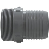 Barb Adapter, Lasco, 2" Male Pipe Thread x 2" Barb, PVC : 1436 - 020 - Lasco -  - All Pool Parts