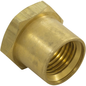 Insert Nut, Anthony Apollo DE Filter Shaft, 0.5", Brass : V34 - 121 - Val - Pak - 811636021860 - All Pool Parts