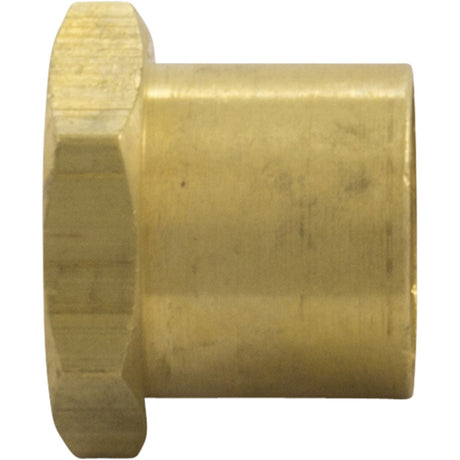 Insert Nut, Anthony Apollo DE Filter Shaft, 0.5", Brass : V34 - 121 - Val - Pak - 811636021860 - All Pool Parts