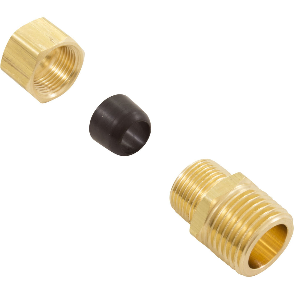 Injection Fitting, Rola - Chem, Brass : 527158 - Rola - Chem/Paradise Industries - 757706002103 - All Pool Parts