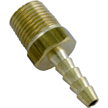 Barb Adapter, 1/8" Barb x 1/8" Male Pipe Thread, Brass : - Generic -  - All Pool Parts