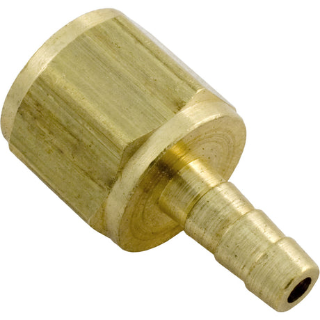 Barb Fitting, Universal, 1/8" Barb x 1/8"fnpt, Brass : 522005 - Generic -  - All Pool Parts