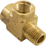 Tee, Anderson Metals, 1/4"mpt x 1/4"fpt x 1/4"fpt, Brass : 06127 - 04 - Anderson Metals Corporation -  - All Pool Parts