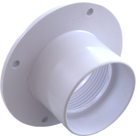 Wall Fitting, CMP, 1 - 1/2"fpt x 2" Insider, 3 - 1/2"fd, White : 25524 - 200 - 000 - Custom Molded Products - 849640007587 - All Pool Parts