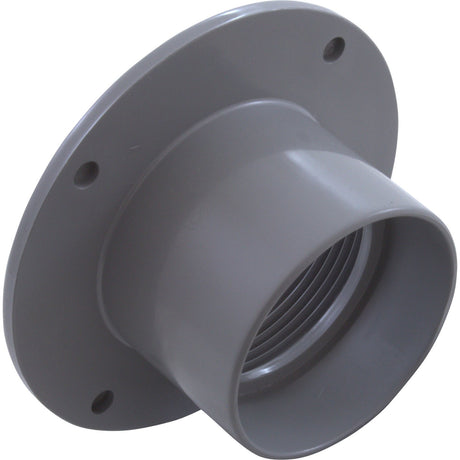 Wall Fitting, CMP, 1 - 1/2"fpt x 2" Insider, 3 - 1/2"fd, Gray : 25524 - 201 - 000 - Custom Molded Products - 849640007594 - All Pool Parts