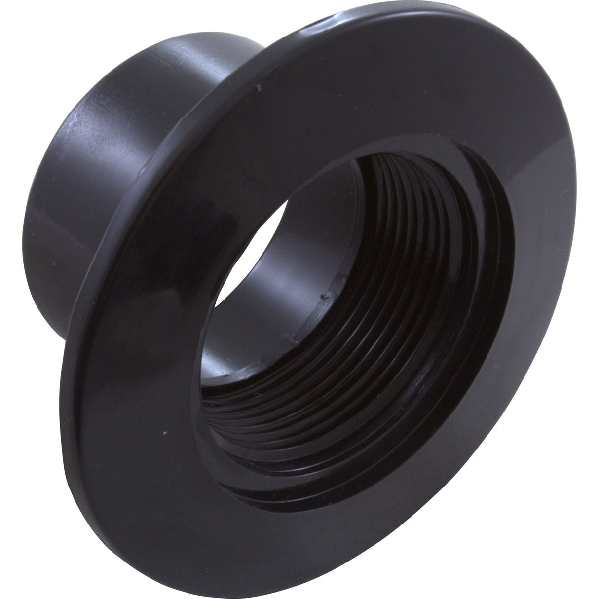 Wall Fitting, CMP, 1 - 1/2"fpt x 2" Insider, 3 - 1/2"fd, Black : 25524 - 204 - 000 - Custom Molded Products - 849640007600 - All Pool Parts