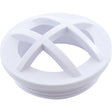 Grate, CMP Wall Fitting, 1 - 1/2" Male Pipe Thread, White : 25560 - 000 - 000 - Custom Molded Products - 849640012673 - All Pool Parts