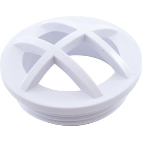 Grate, CMP Wall Fitting, 1 - 1/2" Male Pipe Thread, White : 25560 - 000 - 000 - Custom Molded Products - 849640012673 - All Pool Parts