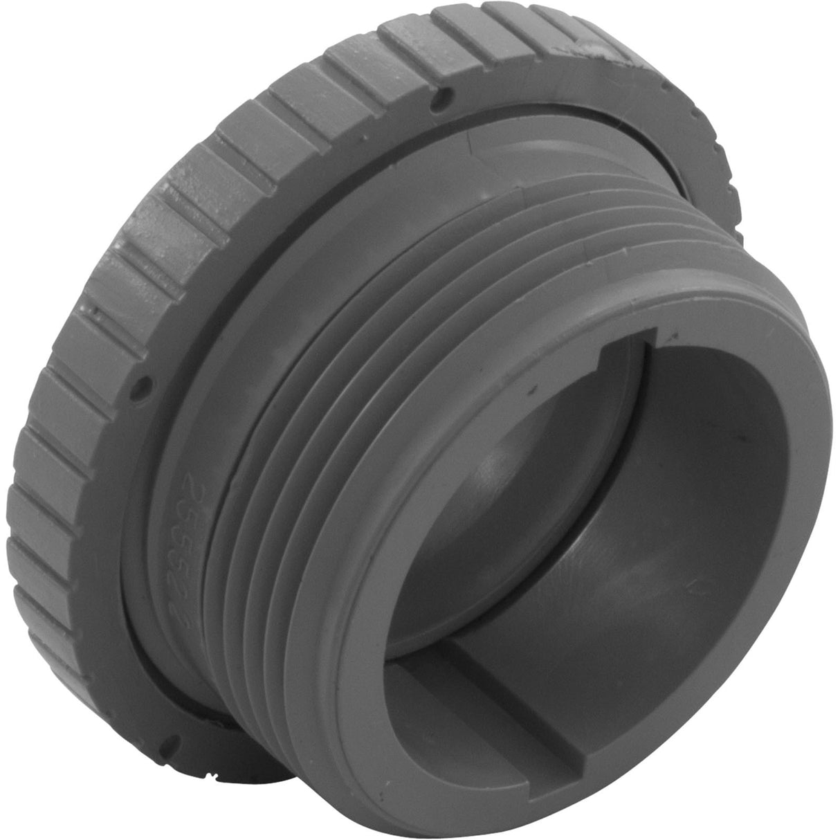 Eyeball Fitting, CMP, 1 - 1/2"mpt, 2 - 3/8"fd, 3/4" Orfice, Gray : 25552 - 301 - 000 - Custom Molded Products - 849640011317 - All Pool Parts