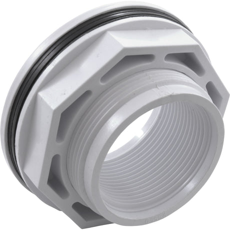 Wall Fitting, CMP, 2 - 3/8"hs, 1 - 1/2"fpt, 3 - 1/2"fd, w/Nut, Wht : 25550 - 000 - 000 - Custom Molded Products - 849640010495 - All Pool Parts