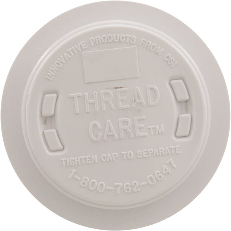 Return Fitting/Inlet, Zodiac ThreadCare, 1.5" and 1", White : 3 - 3 - 110 - Zodiac - 738919023178 - All Pool Parts