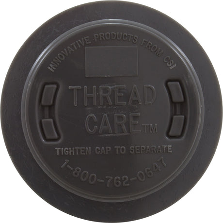 Return Fitting/Inlet, Zodiac ThreadCare, 1.5" and 1", Dk Gry : 3 - 3 - 113 - Zodiac - 738919023185 - All Pool Parts