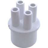 Manifold, 3/8" Smooth Barb, 4 Port, Transition, 1" Spigot : 672 - 4030 - Waterway Plastics - 806105119582 - All Pool Parts