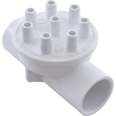 Manifold, 3/8"sb, 8 Port, Pancake, 1"s x 1"s : 672 - 5070 - Waterway Plastics - 806105120779 - All Pool Parts