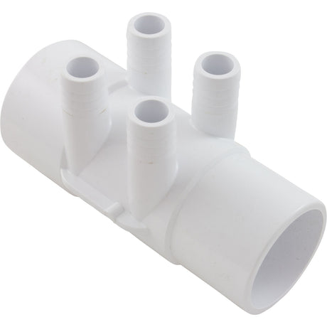 Manifold, 3/4"b, 4 Port, Flow Thru, 2"s x 2"spg, SP : 672 - 7140 - Waterway Plastics - 806105121257 - All Pool Parts