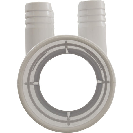 Manifold, 3/4" Barb, 4 Port, Flow Thru, 2" Slip x 2" Slip : 672 - 7110 - Waterway Plastics - 806105121226 - All Pool Parts
