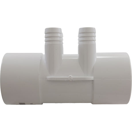 Manifold, 3/4" Barb, 4 Port, Flow Thru, 2" Slip x 2" Slip : 672 - 7110 - Waterway Plastics - 806105121226 - All Pool Parts