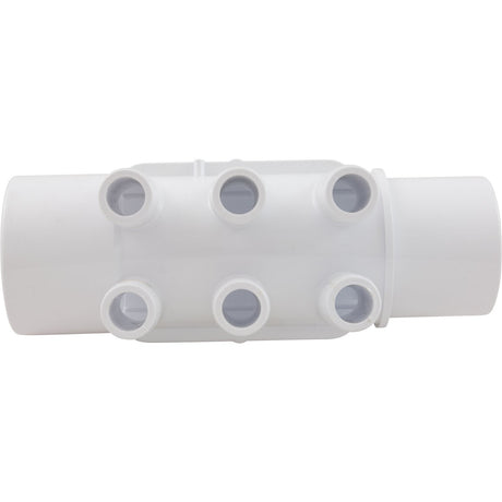 Manifold, 3/4"b, 6 Port, Flow Thru, 2"s x 2"spg, SP : 672 - 7150 - Waterway Plastics - 806105121264 - All Pool Parts
