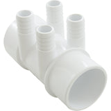 Manifold, 3/4" Barb, 4 Port, 2" Slip x 2" Spigot : 0364 - 20 - Magic Plastics -  - All Pool Parts