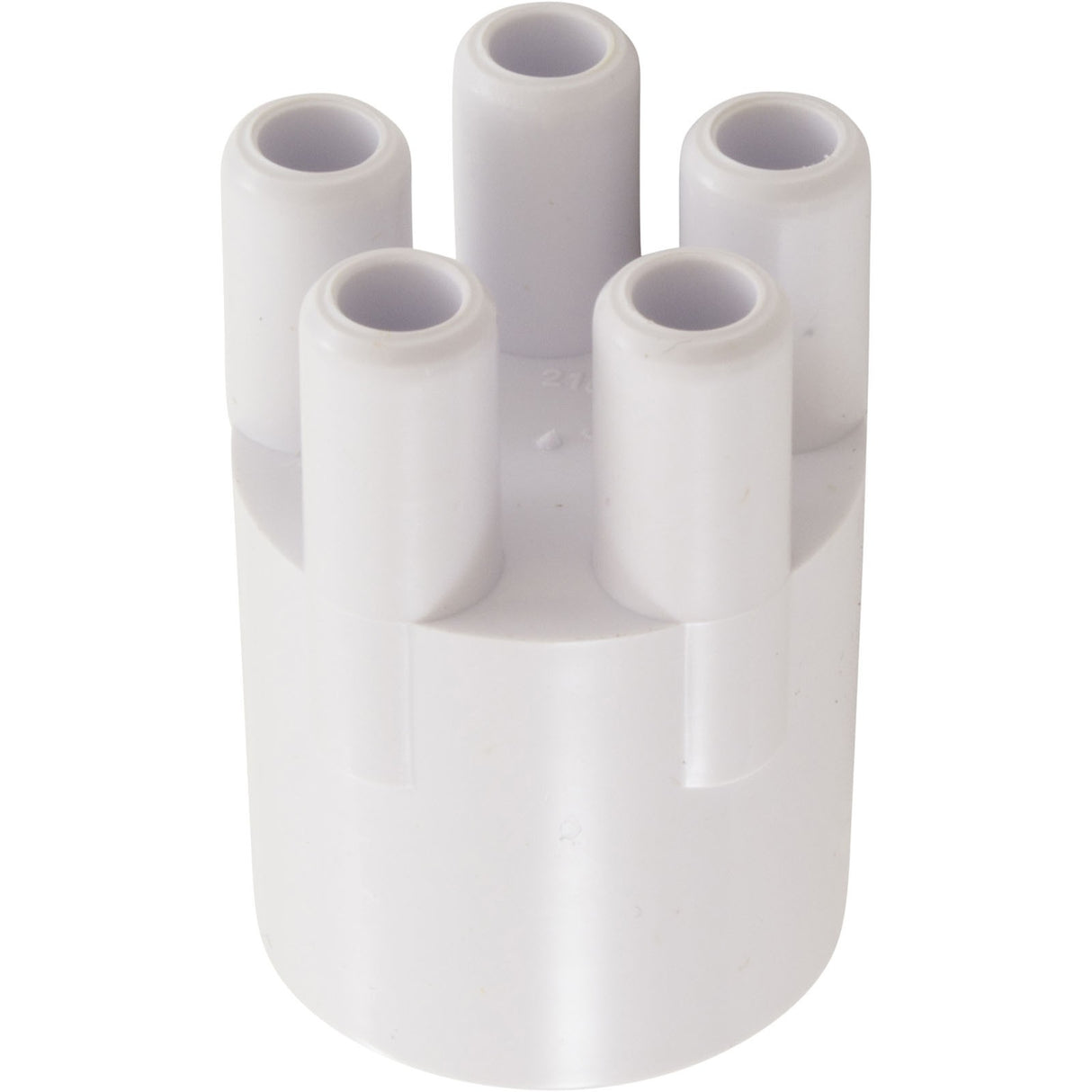 Barb Manifold, 1"Spigot x 3/8"Smooth Barb, 5 Port : 21080 - 000 - 000 - Custom Molded Products -  - All Pool Parts