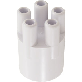 Barb Manifold, 1"Spigot x 3/8"Smooth Barb, 5 Port : 21080 - 000 - 000 - Custom Molded Products -  - All Pool Parts