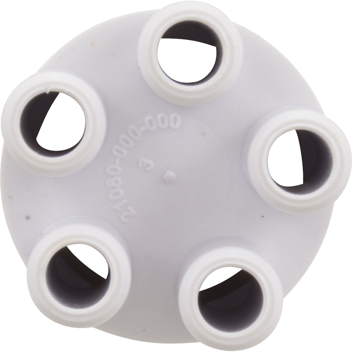 Barb Manifold, 1"Spigot x 3/8"Smooth Barb, 5 Port : 21080 - 000 - 000 - Custom Molded Products -  - All Pool Parts